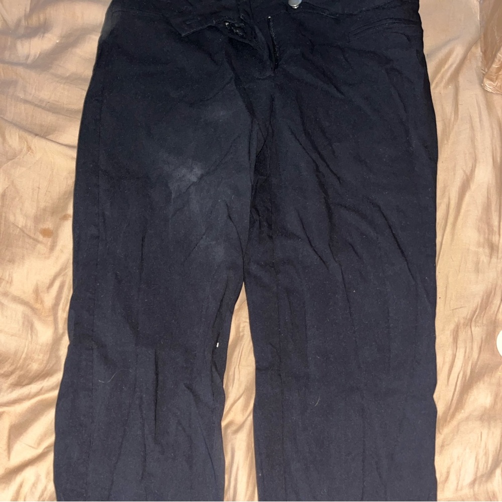 Black work slacks